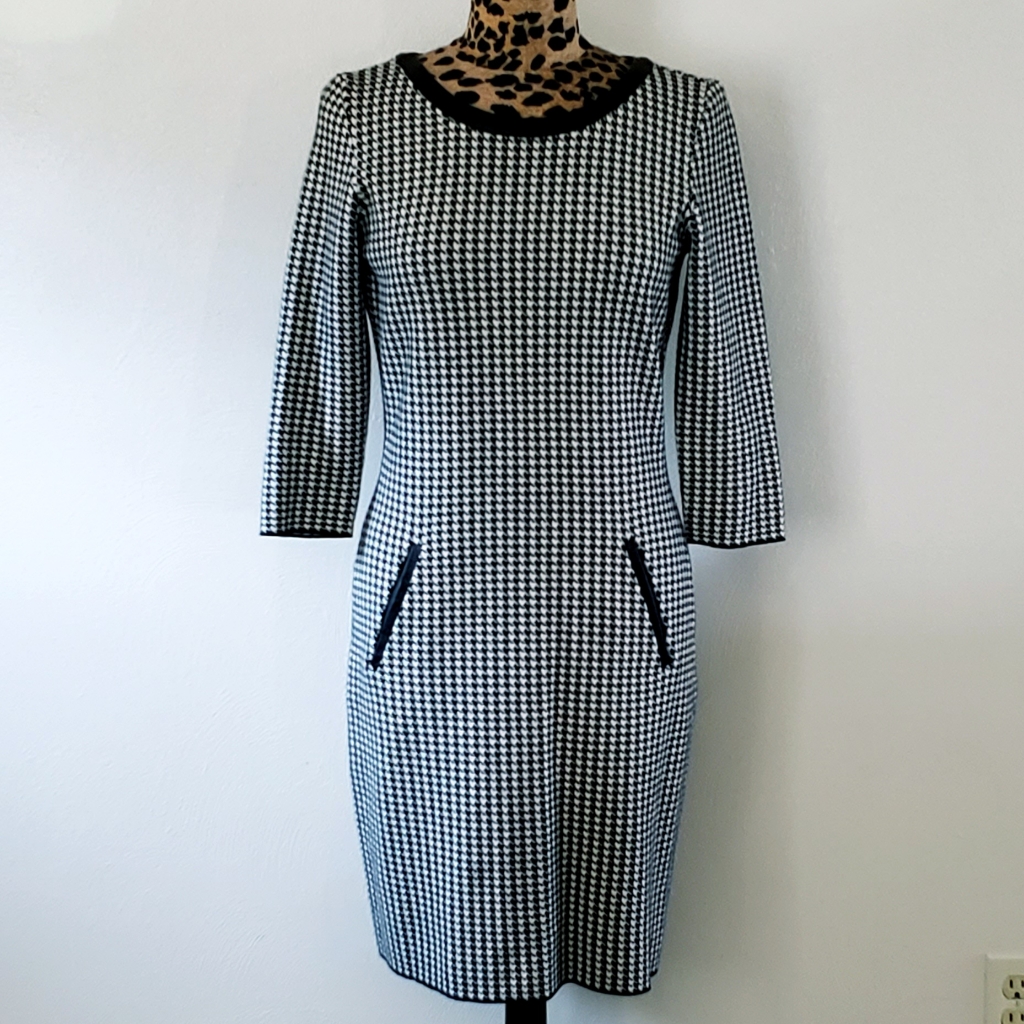 Lauren Ralph Lauren Houndstooth Sheath Dress